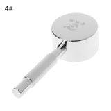 Basin Chrome Plated Faucet Handle Switch Valve Bathroom Kitchen Accessories