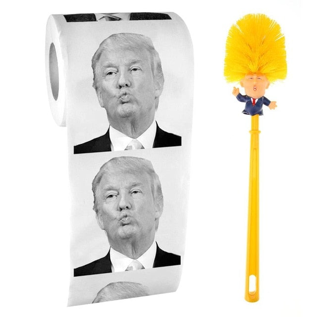 Creative Toilet Brush Bathroom Cleaning Tools Trump Toilet Brush Trump Toilet Brush Home Hotel Bathroom Cleaning Accessories