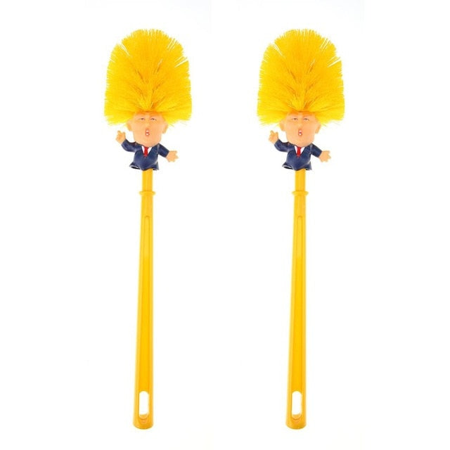 Creative Toilet Brush Bathroom Cleaning Tools Trump Toilet Brush Trump Toilet Brush Home Hotel Bathroom Cleaning Accessories