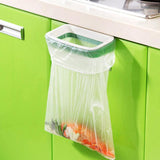 Kitchen Cabinets Back Garbage Bag Trash Rack Pantry Storage Hanging Rubbish Bag Storage Trash Rack Door Kitchen Accessories