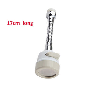 360 Rotary Kitchen Bathroom Faucet Adapter Shower Splash Water Booster Can Extend The Bubbler Factory Direct Sales Volume