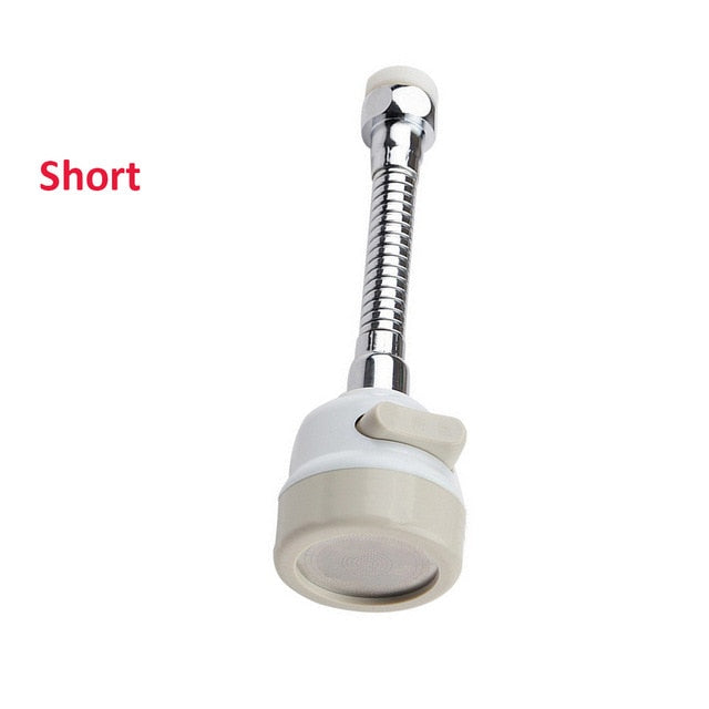 360 Rotary Kitchen Bathroom Faucet Adapter Shower Splash Water Booster Can Extend The Bubbler Factory Direct Sales Volume