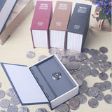 Dictionary Mini Safe Box Book Money Hidden Secret Security Safe Lock Cash Money Coin Storage Jewellery key Locker For Kid Gift