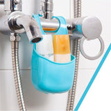 Useful Suction Cup Sink Shelf Soap Sponge Drain Rack Kitchen Sucker Storage Tool