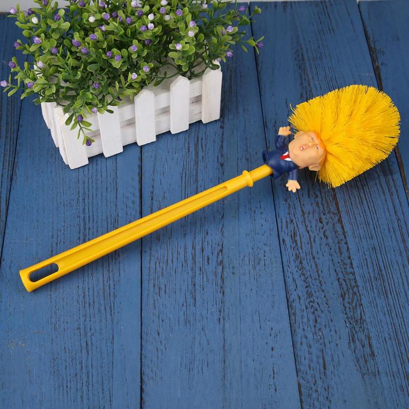 Creative Toilet Brush Bathroom Cleaning Tools Trump Toilet Brush Trump Toilet Brush Home Hotel Bathroom Cleaning Accessories