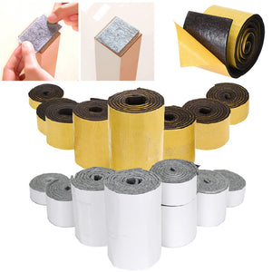 1 Roll Self-Adhesive Felt Furniture Pad Roll for Hard Surfaces Heavy Duty Felt Strip Mute Wear-resisting Protect the floor Pads